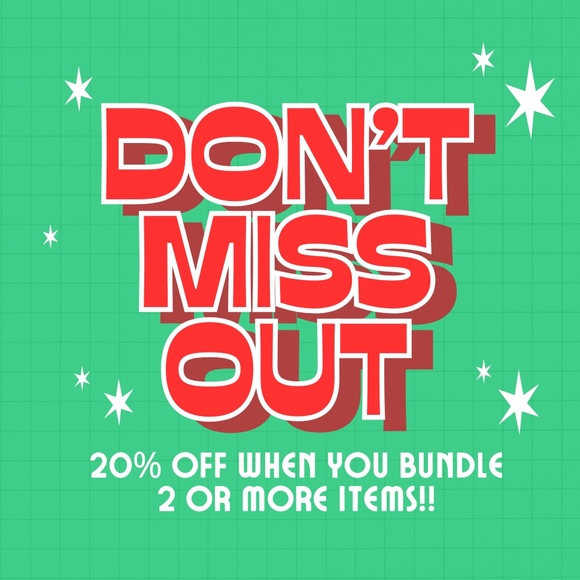 BUNDLE AWAY AND SAVE!!! 🎁 - Picture 1 of 1